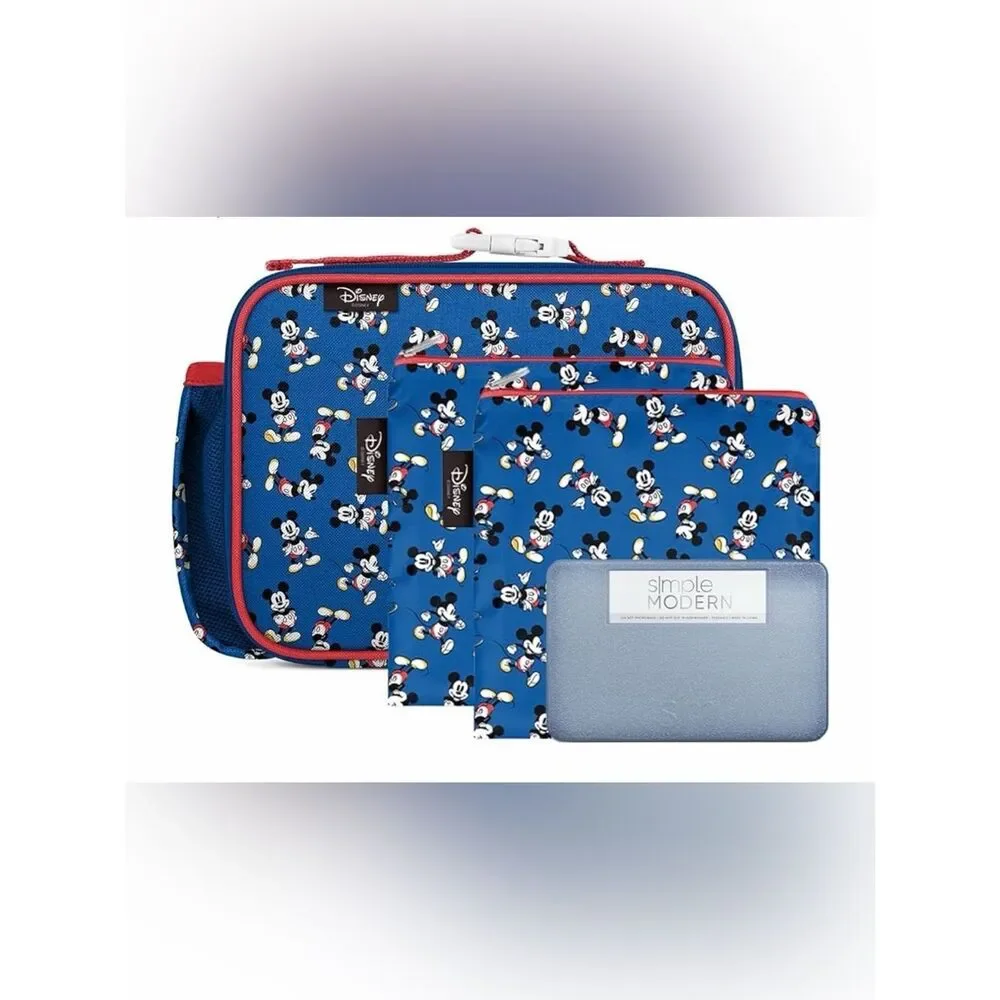 Simple Modern Disney Kids Lunch Set-Retro Mickey Mouse